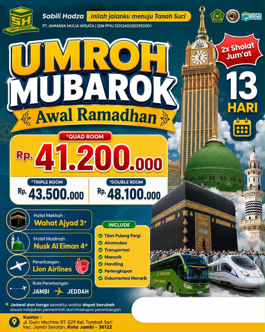 Umroh Ramadhan Mubarok